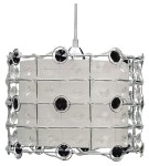 SENECA LAMPA WISZĄCA 30 1X40W E27 CZARNY + LINKA 85-10523