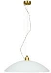 OTEO  LAMPA WISZĄCA /1 E27 BIAŁY MOSIĄDZ  MAT