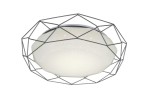 SVEN LAMPA SUFITOWA PLAFON 43 16W LED 3000K SZARY