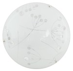 FLORAL LAMPA SUFITOWA PLAFON 30 1X10W LED 3000K TRANSPARENTNY