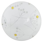 FLORAL LAMPA SUFITOWA PLAFON 30 1X10W LED 3000K AMBER