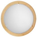 BIANCA LAMPA SUFITOWA PLAFON 40 DREWNO STANDARD 16W LED 6500 K SOSNA