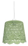 NONNA LAMPA WISZĄCA 27 1X60W E27 ZIELONY