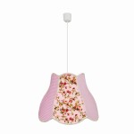 ZUZA LAMPA WISZĄCA 35 1X60W E27 RÓŻOWY