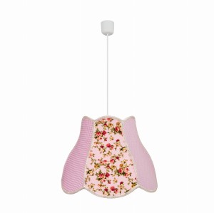 ZUZA LAMPA WISZĄCA 35 1X60W E27 RÓŻOWY