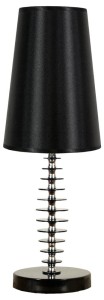 FUNDI LAMPA 1X60W E27 CZARNA