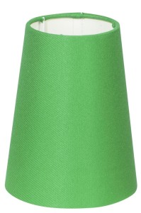 ABAŻUR CONE STOŻEK (D-12,5  H-15)CM E14 ZIELONY
