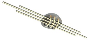 NAKSOS LAMPA WISZĄCA PLAFON 110X22 40W LED SATYNA NIKIEL 4000K APETI