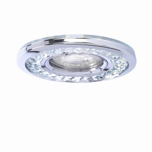 SK-92 CH/TR GU10 50W+LED SMD 3W 230V CHROM  oczko sufitowe  lampa sufitowa