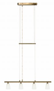 PARMA ZWIS 4*40W G9 ZŁOTO PATYNA