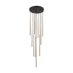 PIANO BLACK GOLD LAMPA WISZACA 10