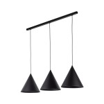 CONO BLACK LAMPA WISZĄCA L 3 LISTWA