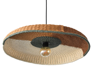 WOVEN Lampa wisząca, przewód tekstylny czarny LY01WOV/D60/S