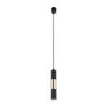VIVIEN BLACK/GOLD LAMPA WISZĄCA 1 PŁ