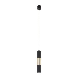 VIVIEN BLACK/GOLD LAMPA WISZĄCA 1 PŁ