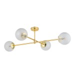 CADIX GOLD LAMPA SUFITOWA 4 PŁ