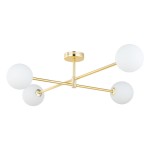 SARIUS GOLD LAMPA SUFITOWA 4 PŁ