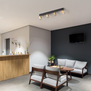 HURON GOLD LAMPA SUFITOWA  4 PŁ