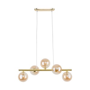 ESTERA GOLD LAMPA WISZĄCA 5 PŁ