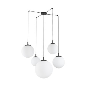 ESME WHITE LAMPA WISZĄCA 5 PAJĄK