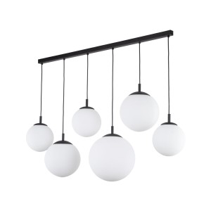 ESME WHITE LAMPA WISZĄCA 6 PŁ  LISTWA