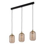 PESCARA LAMPA WISZĄCA 3 PŁ LISTWA