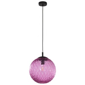 CADIX RÓŻOWY LAMPA WISZĄCA 1 PŁ 300