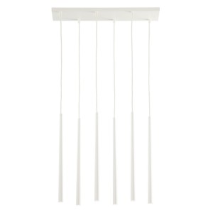 PIANO WHITE LAMPA WISZĄCA 6 PŁ