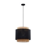 BOHO BLACK LAMPA WISZĄCA 1 PŁ