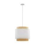 BOHO WHITE LAMPA WISZĄCA 1 PŁ