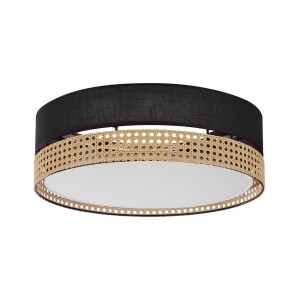 BOHO-PAGLIA BLACK LAMPA SUFITOWA 4 PŁ 450