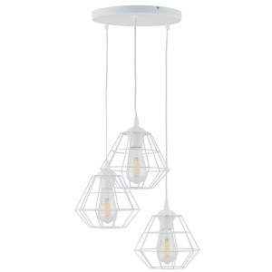 DIAMOND NEW WHITE LAMPA WISZĄCA 3 PL