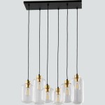 MARCO TRANSPARENT LAMPA WISZĄCA 6 PŁ