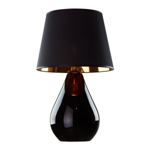 LACRIMA BLACK/GOLD LAMPKA NOCNA 1 PŁ