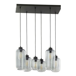 MARCO GRAPHITE LAMPA WISZĄCA 6 PŁ