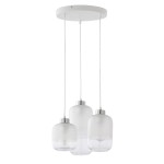 MARCO SILVER LAMPA WISZĄCA 3 PŁ