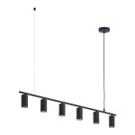 LOGAN BLACK LAMPA WISZĄCA 6 PŁ