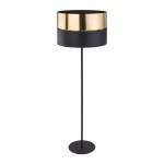 HILTON BLACK/GOLD LAMPA PODŁOGOWA 1
