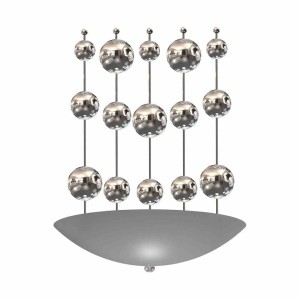 KINKIET PERLA SILVER 10W LED