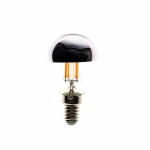 Żarówka Filamentowa LED 4W G45 E14 2700K TOP SILVER