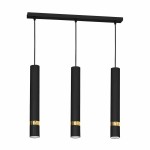 Lampa wisząca JOKER BLACK/GOLD 3xGU10