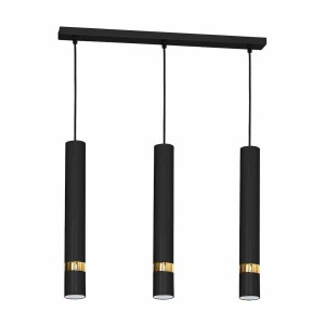 Lampa wisząca JOKER BLACK/GOLD 3xGU10