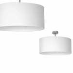 Lampa podsufitowa CASINO WHITE/CHROME 1xE27